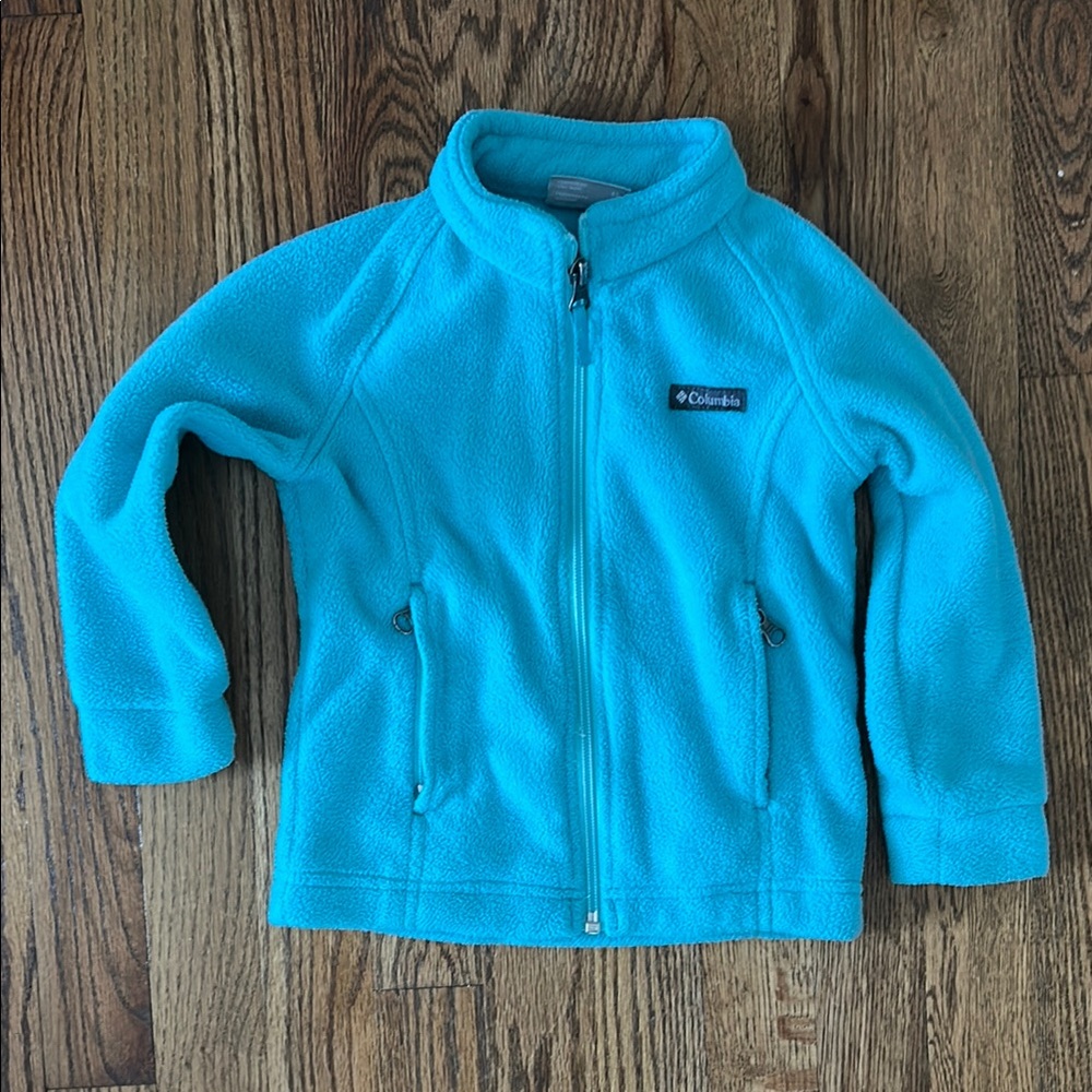 Columbia Turquoise Fleece Jacket
